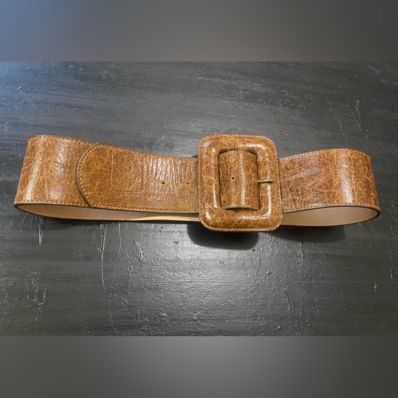 Vintage Leatherock: Genuine leather belt main image 8